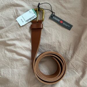 Simons Classic Tan Leather Belt
